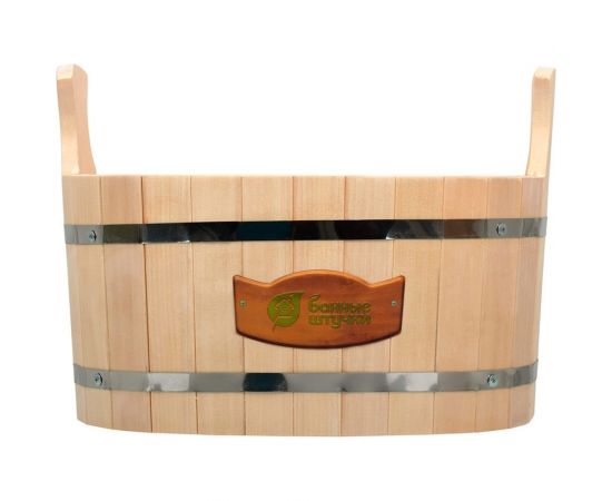 Ушат-шайка Банные Штучки С лёгким паром 15 л, овал, липа 31200 – изображение 2