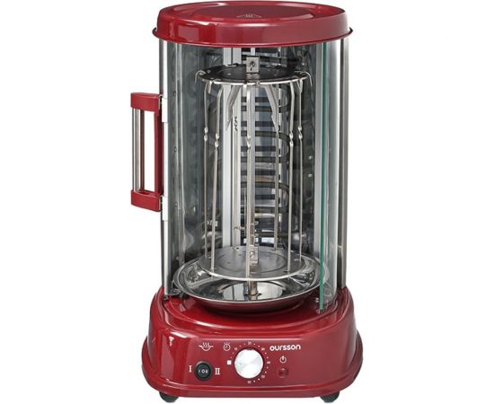 Вертикальная печь-гриль OURSSON Темная вишня VR1522/DC – изображение 2