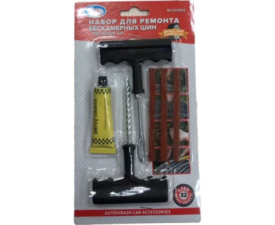 Комплект для ремонта шин Partex 6 предметов НФ-00002451 – изображение 2