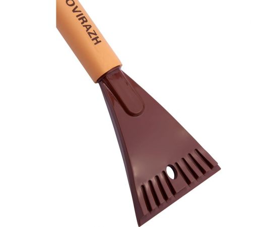 Щетка со скребком для удаления снега и льда AUTOVIRAZH AV-2134 – изображение 2