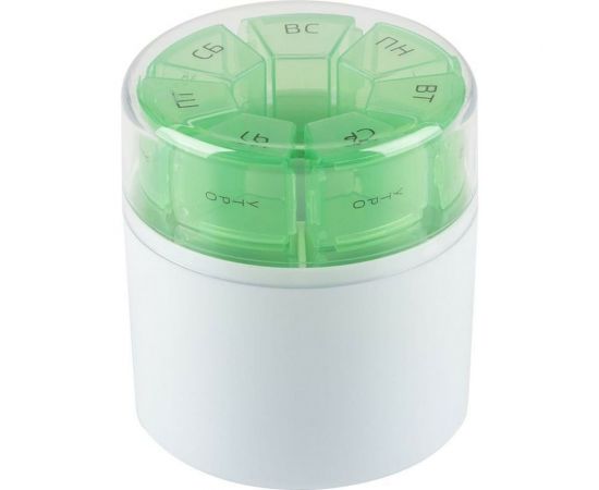 Таблетница Ecos Цилиндр на 7 дней 104326 – изображение 2