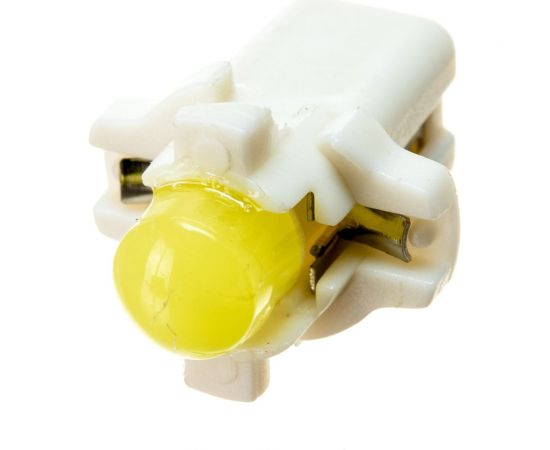 Автолампа диод SKYWAY B8.3, 1 COB диод, BAX10S, 1-контакт, белая приборная панель S08201394 – изображение 3