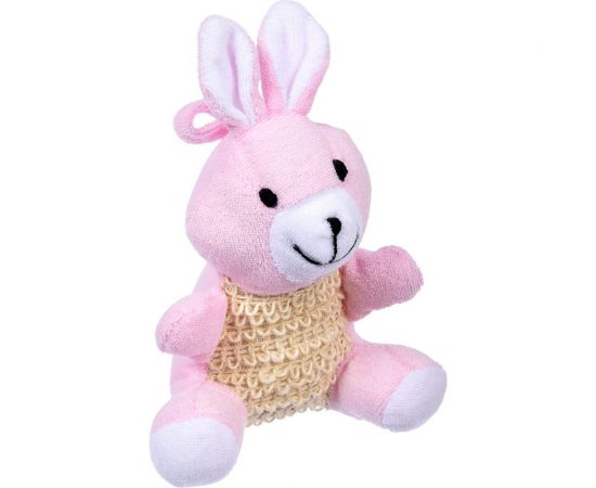 Мочалка из сизаля с хлопком Банные Штучки собачка, мишка, зайка 10х7х14 см 40129 – изображение 3