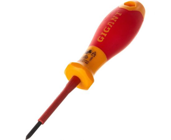 Диэлектрическая отвертка Gigant PH0x60 мм GDS PH060 – изображение 3