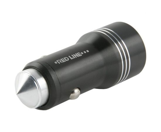 Автомобильное зарядное устройство Red Line AC-5 Tech 2 USB, модель, 2.4 А, черный УТ000016521 – изображение 3