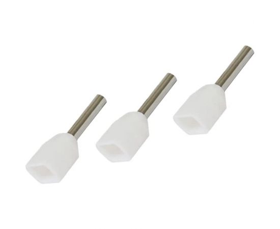 Штыревой втулочный изолированный наконечник двойной TDM НШвИ 2, 0.75х10, 100шт SQ0521-0003 – изображение 3