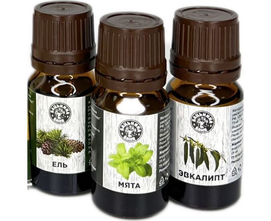Набор эфирных масел Бацькина баня Дыши свободно 16102 – изображение 3