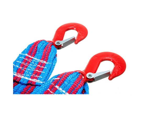 Буксировочный трос Avto Vins 12 т 2 крюка, лента полипропилен 65 мм 7032138 – изображение 4