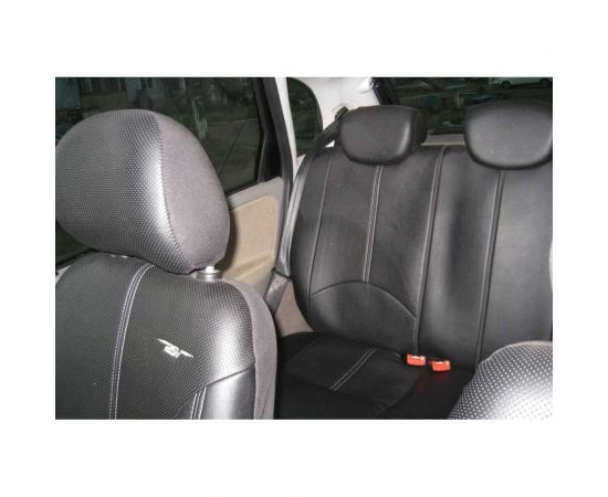 Чехлы PSV Imperial Next Черный отстрочка белая экокожа 124612 – изображение 4