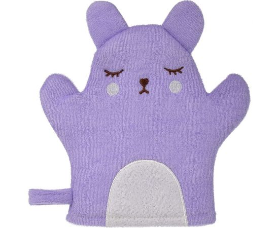 Мочалка для нежной и чувствительной кожи Банные штучки Зверушки soft 23x21 см 41363 – изображение 4