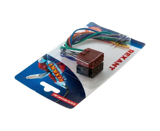 Разъем для автомагнитолы REXANT Евро ISO, 2 гнезда 06-0127-C – изображение 5