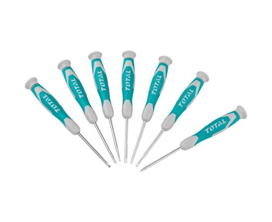 Набор отверток для точной механики 7 шт. TOTAL THT250726 – изображение 5