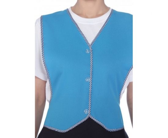 Фартук-жилетка СОЮЗСПЕЦОДЕЖДА темно-синий/голубой, р. 56-62 2000000037974 – изображение 6