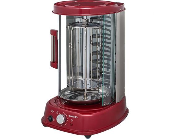 Вертикальная печь-гриль OURSSON Темная вишня VR1522/DC – изображение 6