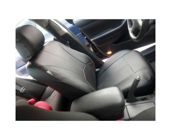 Чехлы PSV Imperial Next Черный отстрочка белая экокожа 124612 – изображение 7