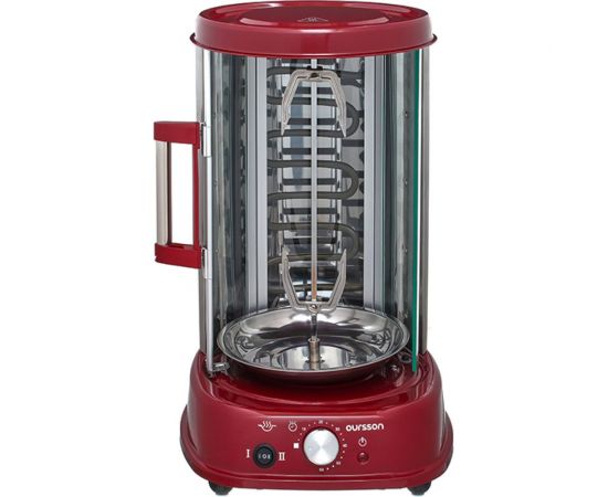 Вертикальная печь-гриль OURSSON Темная вишня VR1522/DC – изображение 8