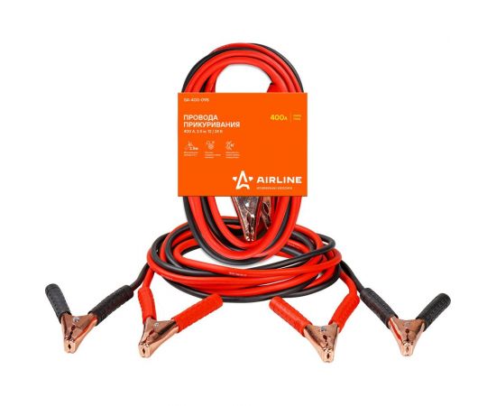 Провода прикуривания Airline 400А, 2.5 м, 12/24 В SA-400-09S 