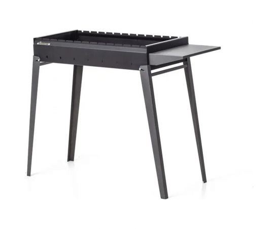 Складной мангал с боковой полкой GRATAR Классика МКЛ 750 