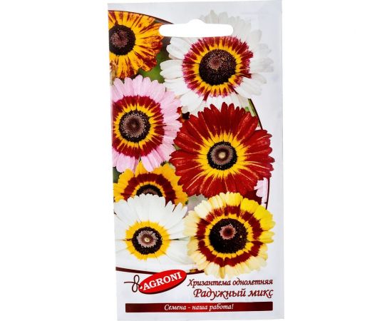 Семена Агрони Хризантема РАДУЖНЫЙ МИКС 2915 