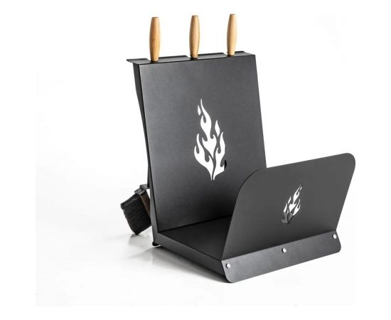 Набор каминный с дровницей GRATAR КН 0-3Д 