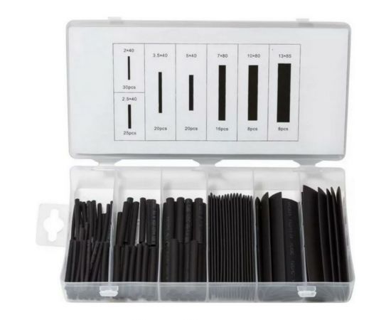 Набор термоусадочных трубок ROCKFORCE 127пр. RF-820 