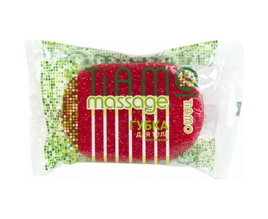 Губка для тела TIAMO Massage ОВАЛ 7718 