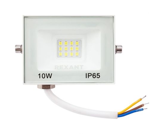 Светодиодный прожектор REXANT LED 10 Вт 800 Лм 5000 K белый корпус 605-023 