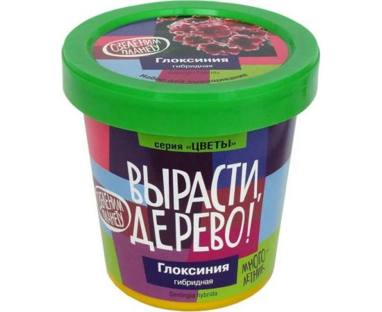 Набор для выращивания растений Вырасти,Дерево! Глоксиния гибридная zk-067 