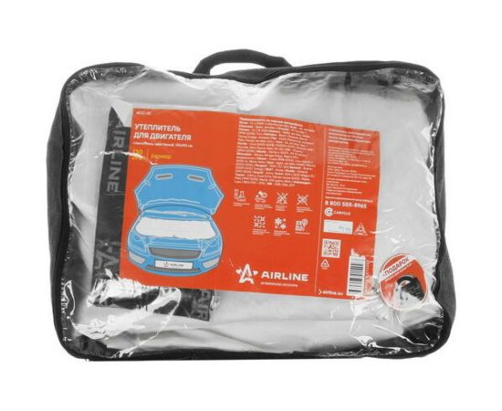 Утеплитель для двигателя Airline стеклоткань 210г/м2, цвет белый, 130х90 см ACC-01 – изображение 2