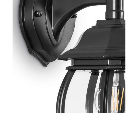 Светильник FERON НБУ-100w вниз, Е27, IP44, черный 11098 – изображение 2