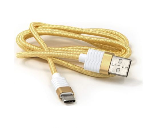 Автомобильное зарядное устройство BYZ 2хUSB-А, 2.4 А, кабель BL-695 AM-Type-C, серебро 23750-YL-823St – изображение 2