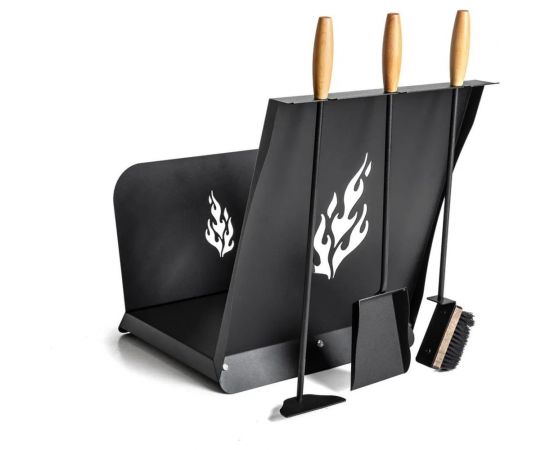 Набор каминный с дровницей GRATAR КН 0-3Д – изображение 2