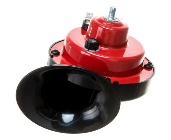 Рупорный звуковой сигнал Airline 90мм 410/510Гц 118дБ 24В, LOW/HIGH, комплект AHR-24R-03 – изображение 2