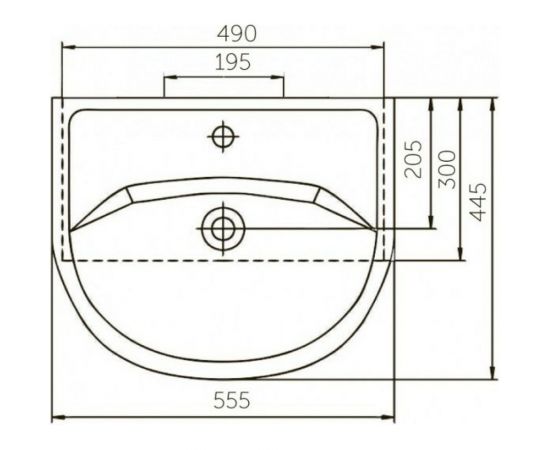 Мебельный умывальник Rosa УЮТ 55, Киров 414435 – изображение 2