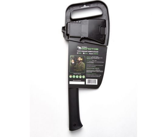 Универсальный топор Миша Молотов кованый, 800 гр, 37 см М80030 – изображение 2