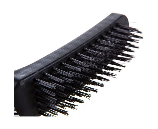 Металлическая щетка ШАБАШКА 6 рядов, пластиковая ручка 153-0006 208062 – изображение 3