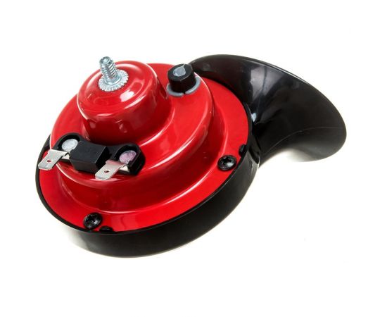 Рупорный звуковой сигнал Airline 90мм 410/510Гц 118дБ 24В, LOW/HIGH, комплект AHR-24R-03 – изображение 3