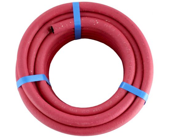 Рукав газовый 6.3 мм, красный, 1 класс, 10 м DRAGONKIT 00-00002679 – изображение 3