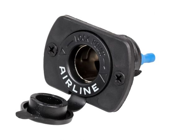 Гнездо прикуривателя Airline встраиваемый, влагозащищенный, 12/24 В, пластик AEBJ204 – изображение 4
