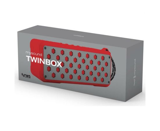 Портативная акустика Rombica MySound Twinbox - Red BT-S076 – изображение 4