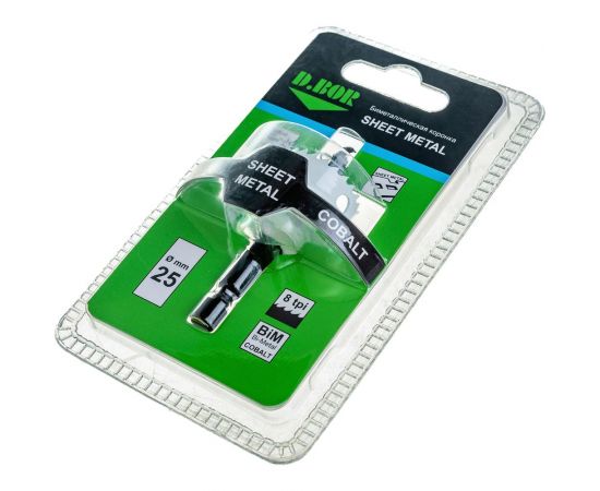 Коронка биметаллическая SHEET METAL 25 мм D.BOR D-HS-BIM-SM-20-025 – изображение 4