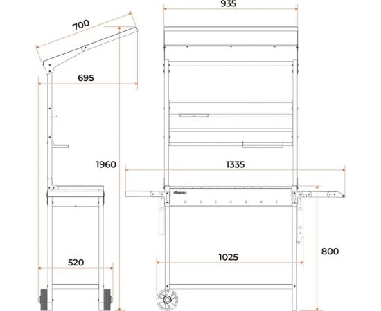 Мангал GRATAR МАН 304 – изображение 5