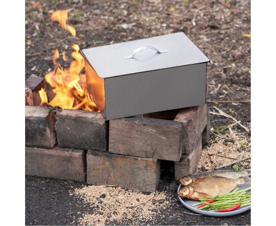 Двухуровневая коптильня СОКОЛ Гурман-2 в гофрокартонной коробке 62-0011 – изображение 5