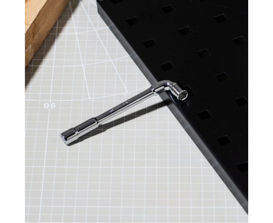 L-образный торцевой ключ DELI dl4208 8 мм, материал Cr-V 104480 – изображение 5