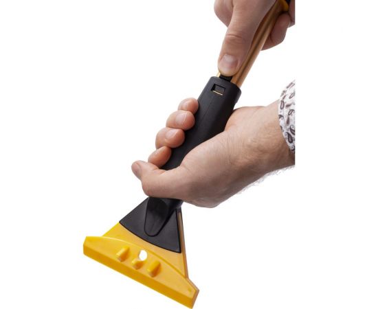 Телескопическая щетка со скребком для удаления снега и льда DSV с мягкой ручкой R21004 – изображение 6