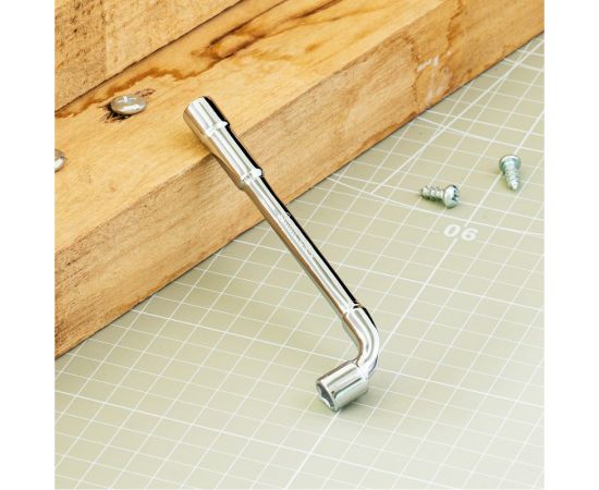 L-образный торцевой ключ DELI dl4208 8 мм, материал Cr-V 104480 – изображение 6