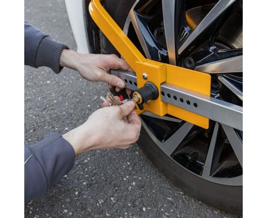 Расширяемый блокировщик колес Alca XL Сейф 306300 – изображение 7