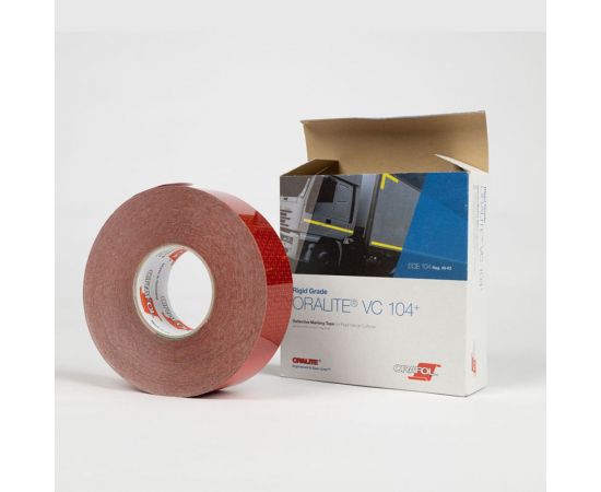 Красная светоотражающая лента для контурной маркировки Partex ORALITE, 50x0,05м/рул. НФ-00000079-2 – изображение 7