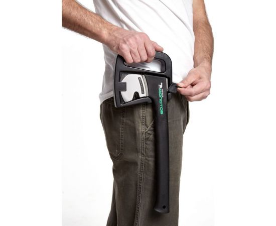 Универсальный топор Миша Молотов кованый, 800 гр, 37 см М80030 – изображение 9