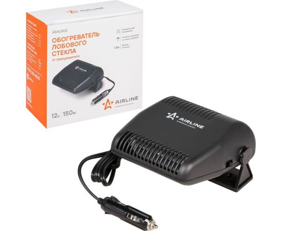 Обогреватель лобового стекла от прикуривателя Airline 12 В, 150 Вт AEAU002 